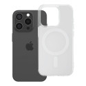 Kryt CLEAR FUSION MAG COVER iPhone 15 Pro - bílý