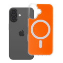 Kryt CLEAR FUSION MAG COVER iPhone 16 hermes orange