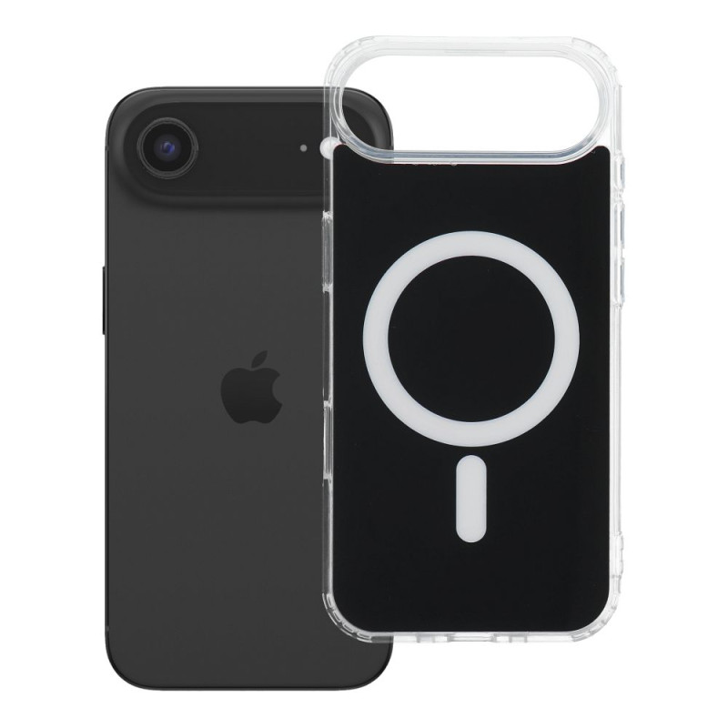 Kryt CLEAR FUSION MAG COVER pro iPhone 17 - černý