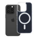 Kryt CLEAR FUSION MAG COVER iPhone 16 Pro - tmavě modrý