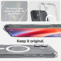 Spigen Ultra Hybrid Mag pouzdro s MagSafe pro iPhone 16 Plus - bílé