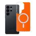 Kryt Clear Fusion Mag Cover pro Samsung S26 Ultra - hermes orange
