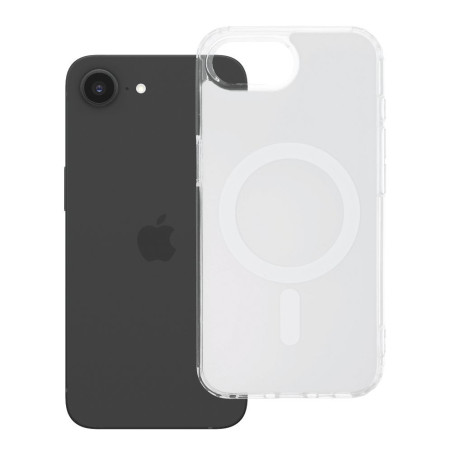 Kryt Clear Fusion Mag Cover pro iPhone 16e/17e – bílá