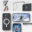 Spigen Ultra Hybrid Mag pouzdro s MagSafe pro iPhone 16 Plus - bílé