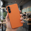 Kryt K-Look pro Samsung S26 PLUS - oranžový (MagSafe)