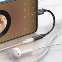 BASEUS CATL54-01Adaptér (redukce) USB-C/Jack 3,5mm s podporou mikrofonu, černý