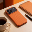 Kryt K-Look MagSafe pro iPhone 16 Pro Max – oranžová