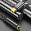 BASEUS CATL54-01Adaptér (redukce) USB-C/Jack 3,5mm s podporou mikrofonu, černý