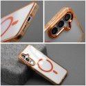 Kryt FRAME CLEAR HYBRID pro Xiaomi Redmi 15C – hermes orange