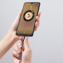 BASEUS CATL54-01Adaptér (redukce) USB-C/Jack 3,5mm s podporou mikrofonu, černý