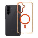 Kryt FRAME CLEAR HYBRID pro Samsung A37 - hermes orange