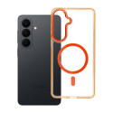 Kryt FRAME CLEAR HYBRID MagSafe pro S26+ - hermes orange