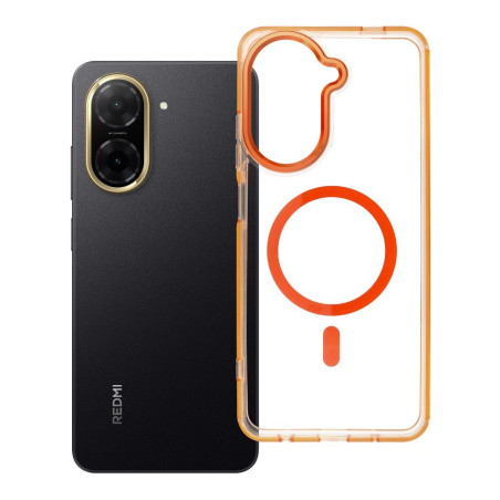 Kryt FRAME CLEAR HYBRID pro Xiaomi Redmi A5 - hermes orange