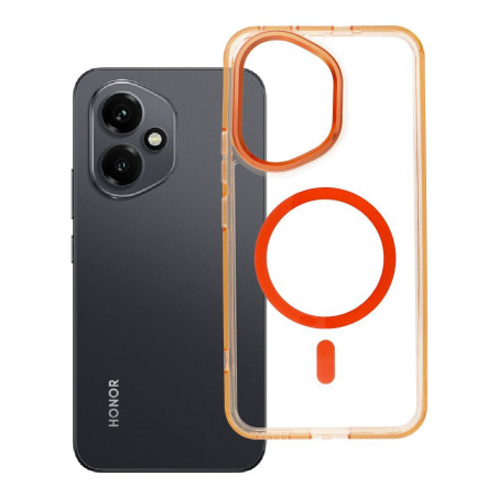 Kryt FRAME CLEAR HYBRID MagSafe pro Honor 400 - hermes orange