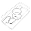 Kryt FRAME CLEAR HYBRID MagSafe pro Samsung A36 - průhledný