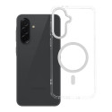 Kryt FRAME CLEAR HYBRID MagSafe pro Samsung A36 - průhledný