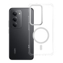 Kryt FRAME CLEAR HYBRID pro Redmi 15 - transparentní