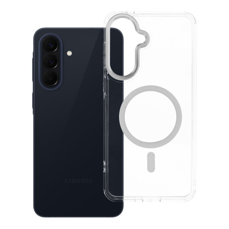 Kryt FRAME CLEAR HYBRID MagSafe pro Samsung A57 – transparentní