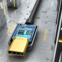 BASEUS CATL54-01Adaptér (redukce) USB-C/Jack 3,5mm s podporou mikrofonu, černý