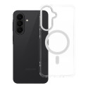 Kryt FRAME CLEAR HYBRID MagSafe pro Samsung A27 - transparentní
