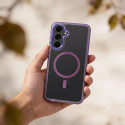 Kryt FRAME CLEAR HYBRID pro Galaxy A27 - fialový