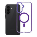 Kryt FRAME CLEAR HYBRID pro Galaxy A27 - fialový