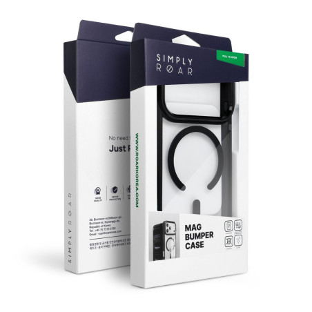 Kryt Roar MAG BUMPER pro iPhone 17 Air – černý