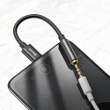 BASEUS CATL54-01Adaptér (redukce) USB-C/Jack 3,5mm s podporou mikrofonu, černý