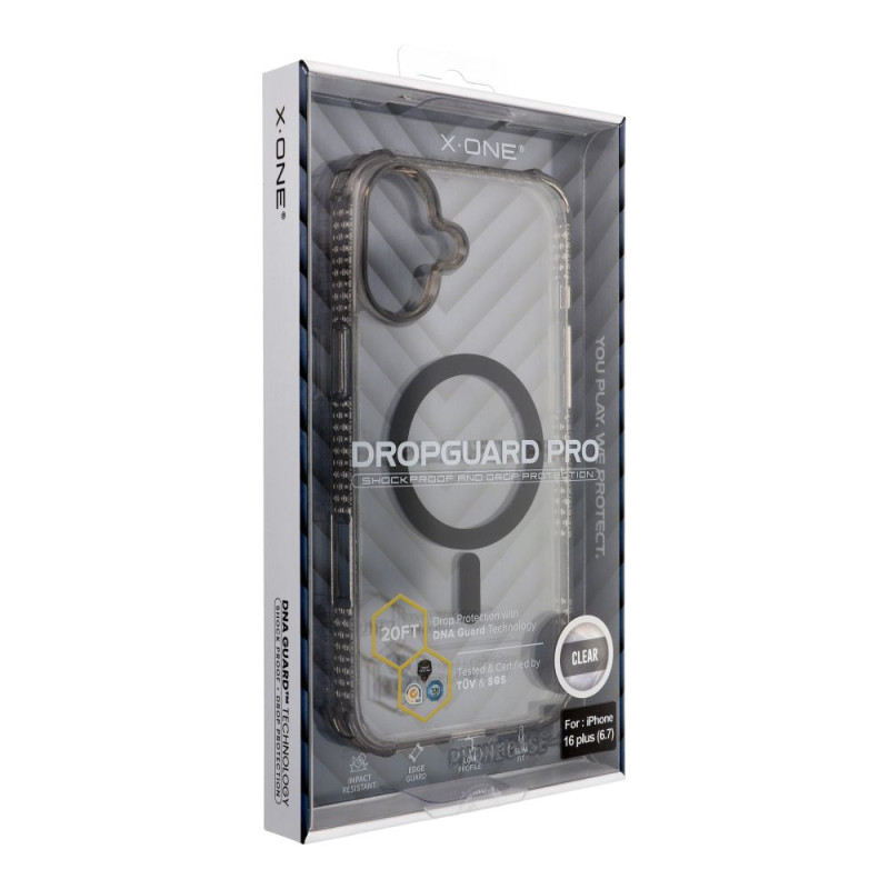 Kryt X-ONE Dropguard Magnetic Pro pro iPhone 16 Plus - černý