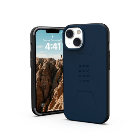 Kryt UAG CIVILIAN MagSafe pro iPhone 14 Plus tmavě modrý