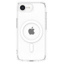 Spigen Ultra Hybrid MagSafe pouzdro pro iPhone 16e – bílé, poloprůhledné