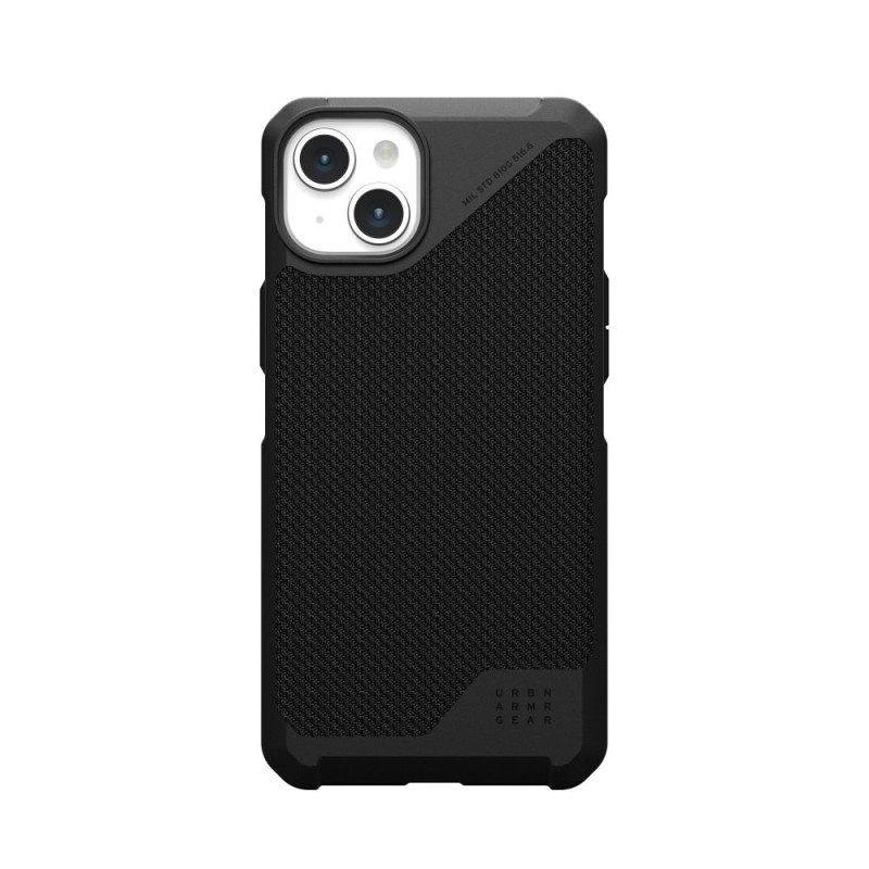 Kryt Urban Armor Gear METROPOLIS LT pro iPhone 15 Plus - kevlar black