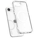 Spigen Ultra Hybrid MagSafe pouzdro pro iPhone 16e – bílé, poloprůhledné