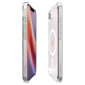 Spigen Ultra Hybrid MagSafe pouzdro pro iPhone 16e – bílé, poloprůhledné