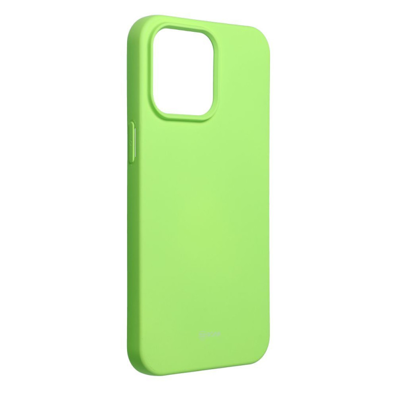 Kryt ROAR ALL DAY COLORFUL JELLY pro iPhone 15 Pro Max - limonka
