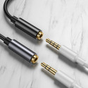 BASEUS CATL54-01Adaptér (redukce) USB-C/Jack 3,5mm s podporou mikrofonu, černý