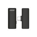 S11 bezdrátový lavalier mikrofon USB‑C - černý