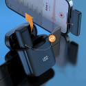 S11 bezdrátový lavalier mikrofon USB‑C - černý