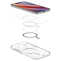 Spigen Ultra Hybrid MagSafe pouzdro pro iPhone 16e – transparentní
