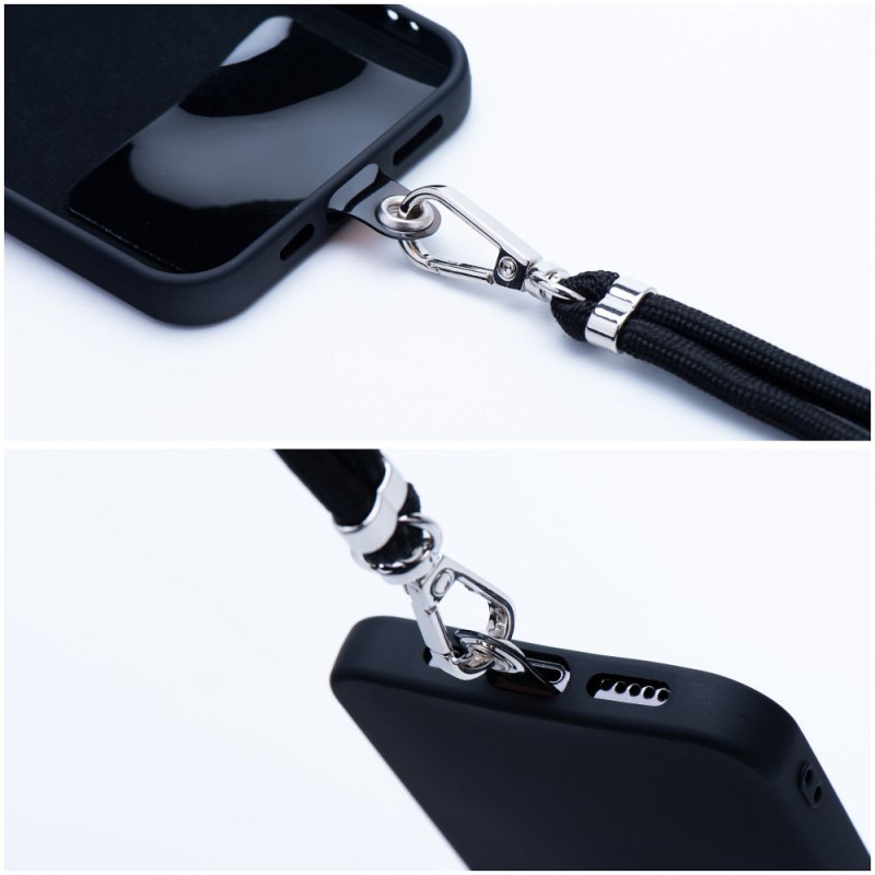 Řemínek SWING (6mm) pro smartphone - černý