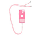 Řemínek SWING (6mm) pro telefon – lite pink