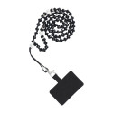 Řemínek CRYSTAL DIAMOND na telefon – černá