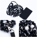 Řemínek CRYSTAL DIAMOND na telefon – černá