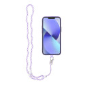 Řemínek CRYSTAL DIAMOND pro telefon – fialová