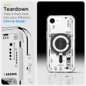 Spigen Ultra Hybrid MagSafe pouzdro pro iPhone 16e Neo One – transparentní