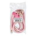 Řemínek SWING (8mm) - lite pink (165 cm)