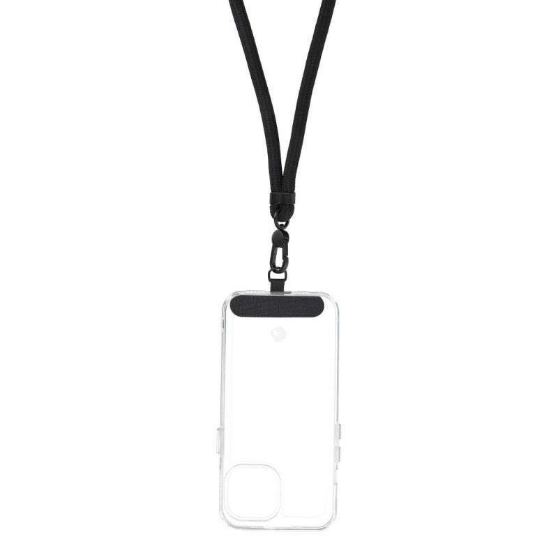 Řemínek SWING (8mm) pro mobilní telefon - černý
