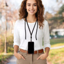 Řemínek SWING (8mm) pro telefon – černý