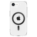 Spigen Ultra Hybrid MagSafe pouzdro pro iPhone 16e s karbonovým rámečkem – čiré