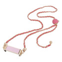 Řemínek GLAMOUR pro telefon - růžová